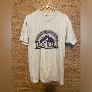 Retro 1991 Chalk Line Colorado Rockies t-shirt